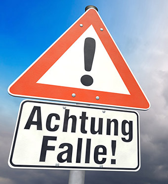 Achtung Falle
